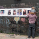 People gather at a memorial for the shooting victims outside of Tops grocery store on May 20, 2022, in Buffalo, New York. 18-year-old Payton tenndron is accused of the mass shooting that killed ten people at the Tops grocery store on the east side of Buffalo on May 14th and is being investigated as a hate crime.